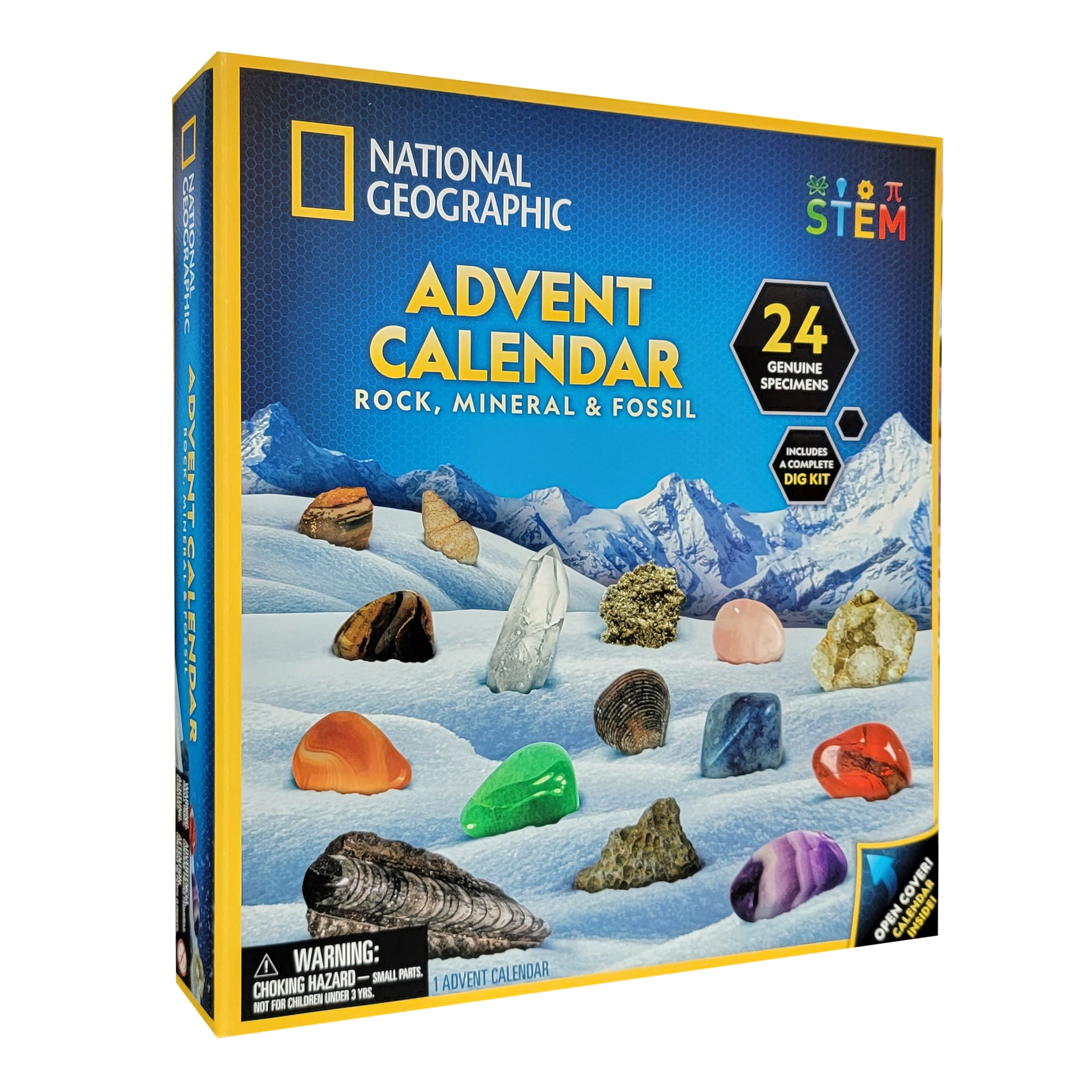 National Geographic 2022 Rock Mineral And Fossil Advent Calendar | The ...