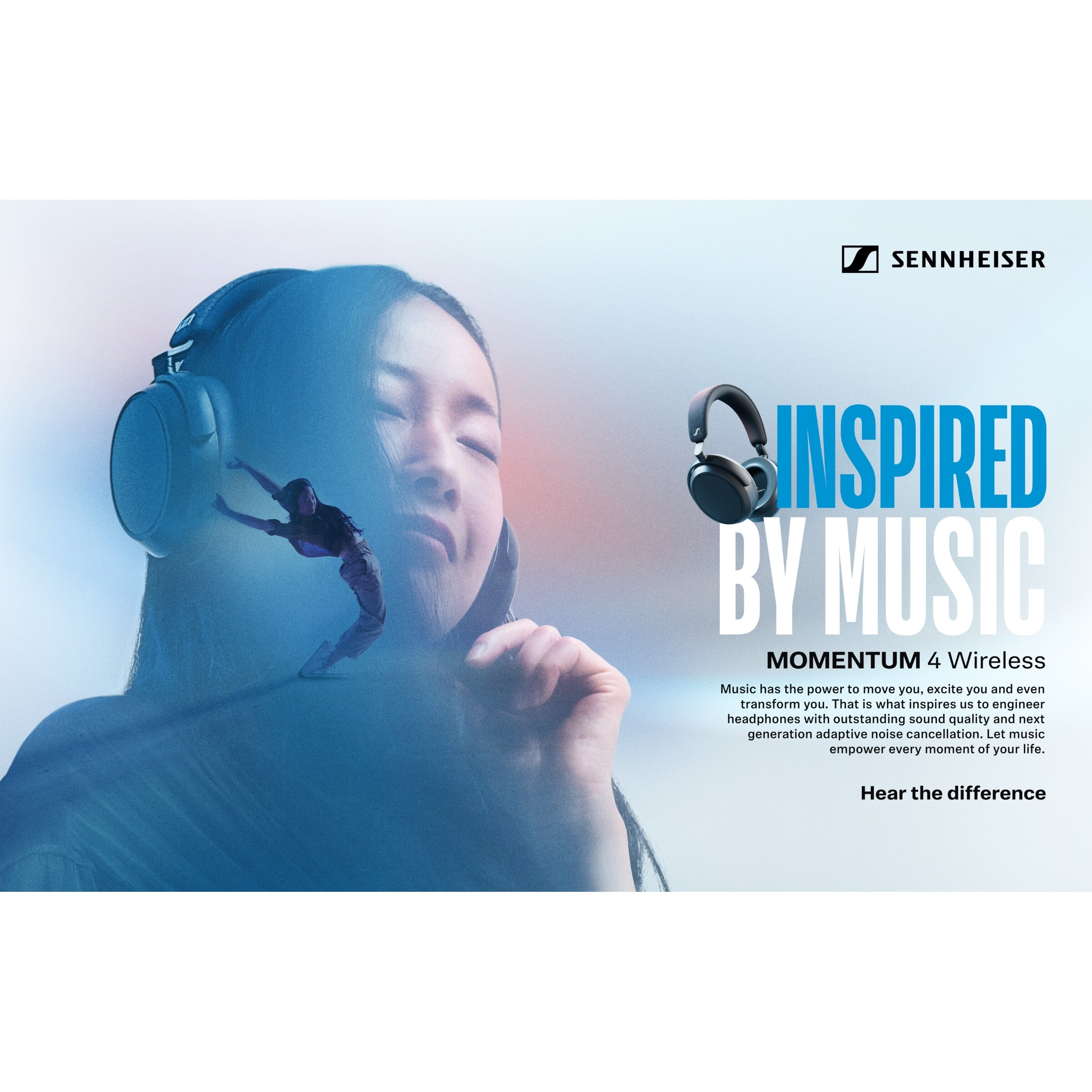 Momentum 4 Wireless Headphones | Indigo