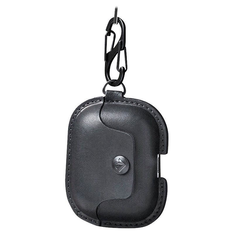 Leather Airsnap Pro Case For Airpods Pro Black Indigo