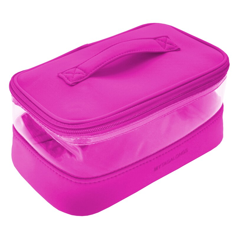 Everleigh Clear Train Case Indigo