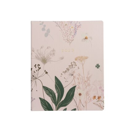 January 2023-December 2023 Watercolour Stripe Agenda 8X10