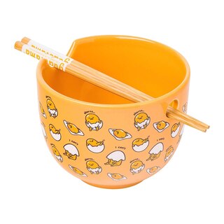 Gudetama Ramen Bowl & Chopsticks image number 0
