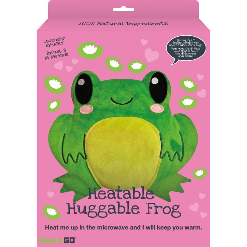 Huggable Heating And Cooling Pad Frog Indigo