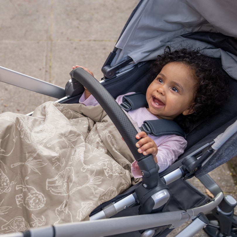 Aden & Anais OnTheGo Weighted Blanket Indigo
