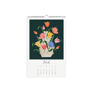 2024 Flower Studies Wall Calendar image number 3