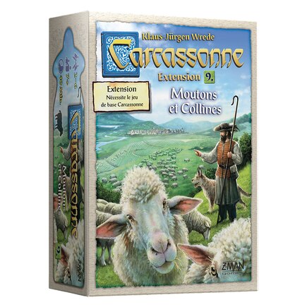 Carcassonne Exp. #9 Hills And Sheep