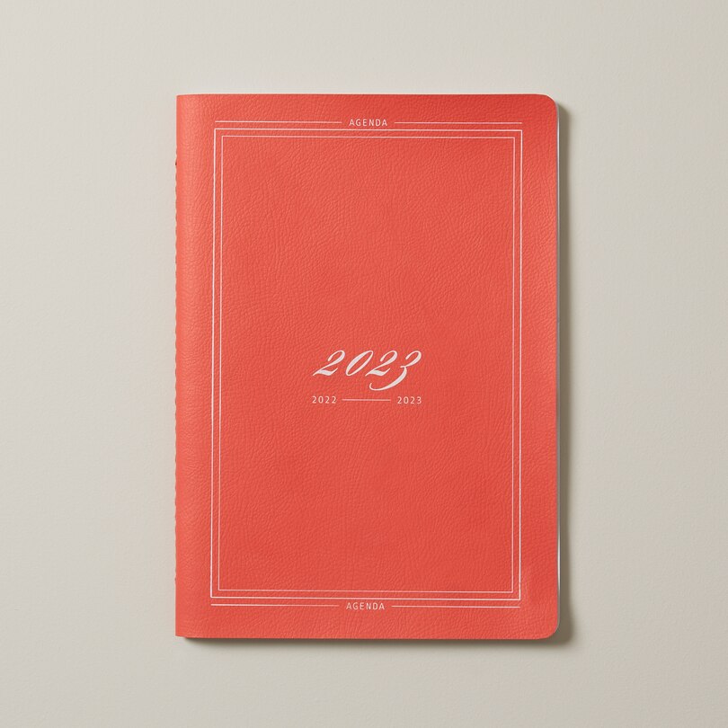 FRINGE STUDIO TEXT BOUNDARIES RED 20222023 17 MONTH PLANNER Indigo