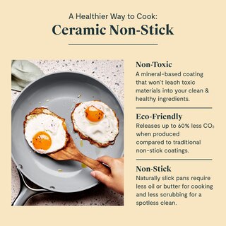 Ceramic Cookware Set, 4 Piece image number 3