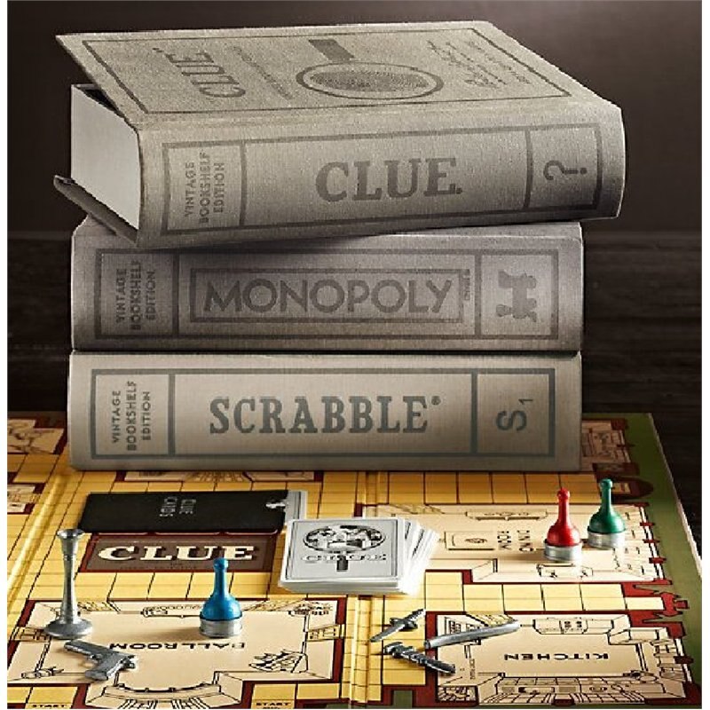 Monopoly, Vintage Bookshelf Edition Indigo