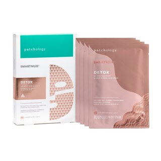 Smartmud No Mess Mud Detox Sheet Masks, Set Of 4 image number 0
