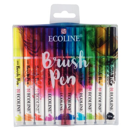 Ecoline Brush Pens 10Pk 