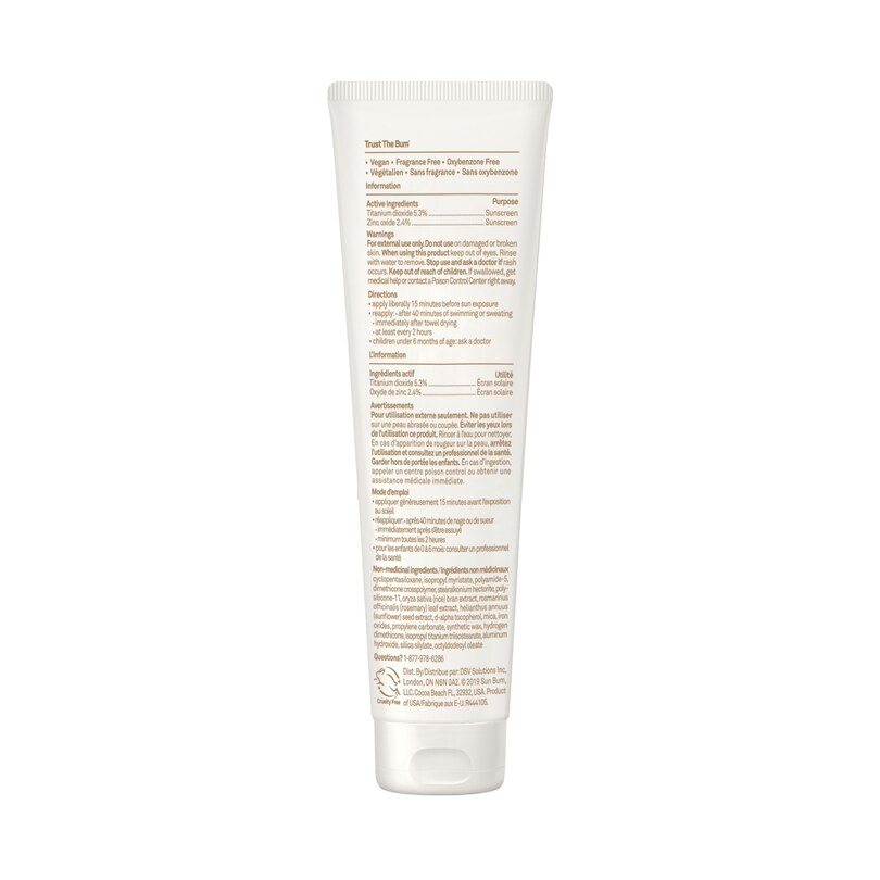 Mineral Tinted Sunscreen Face Lotion, Spf 30 Indigo
