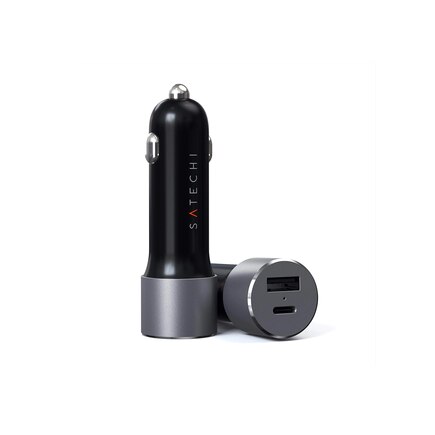 Satechi 72W Type-C Pd Car Charger - Space Grey