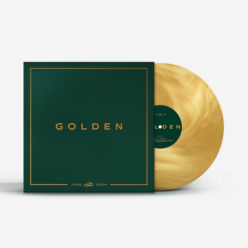 BTS CAPSULEALBUM グク GOLDEN Jung Kook - GOLDEN [Gold Vinyl]