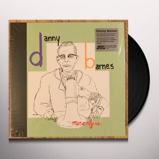 Man On Fire by Danny Barnes (1 LP) image number 0