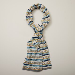 Nordic Fair Isle Scarf