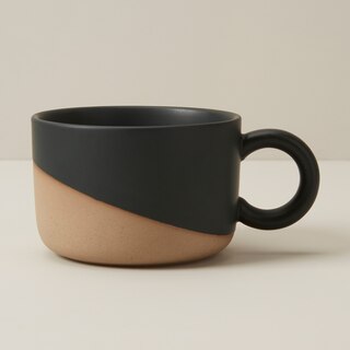 Rustic Diagonal Mug, Dark Celadon image number 0
