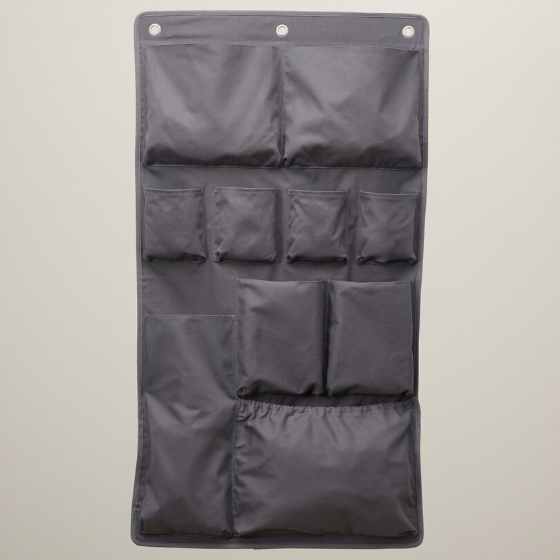 Hanging Door Organizer Indigo