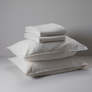 Organic Cotton Flannel Sheet Set image number 1