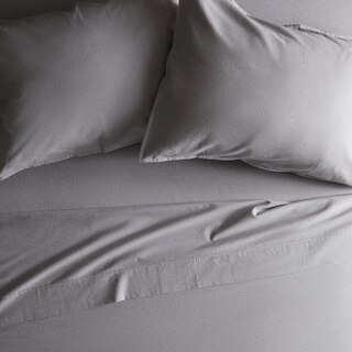 Organic Chambray Flannel Sheet Set image number 0