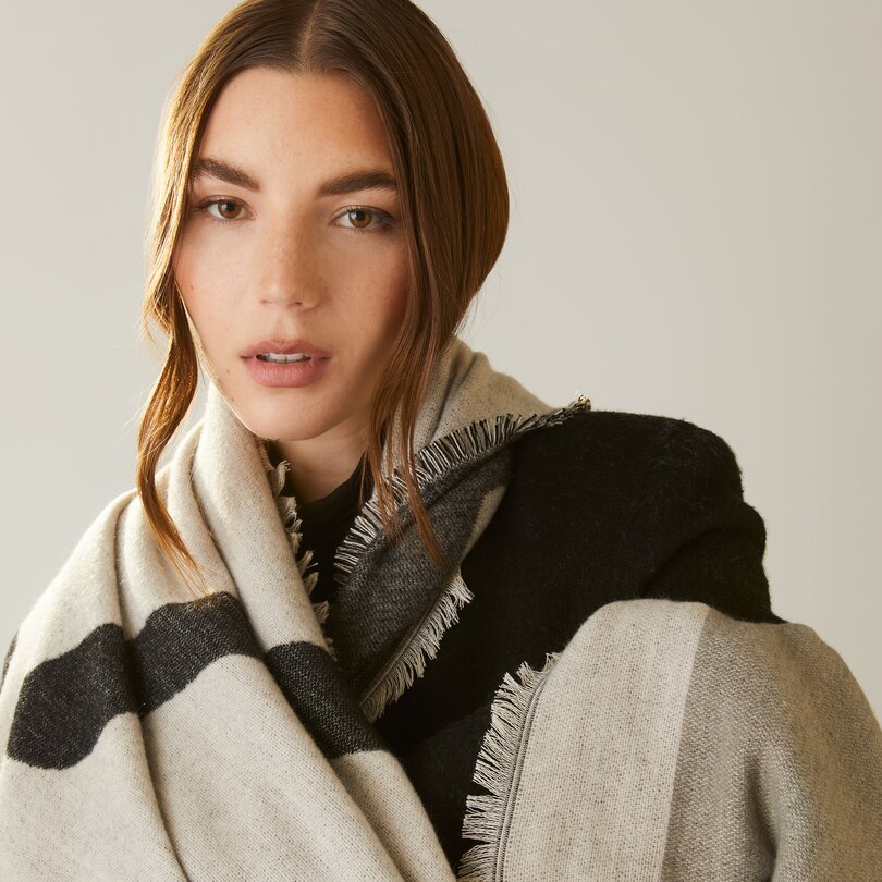 Floral Blanket Scarf