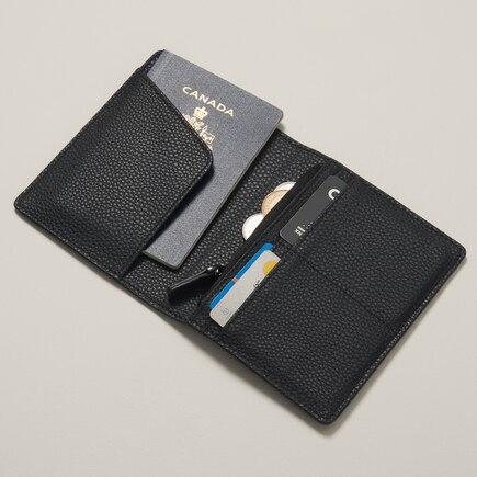 Passport Holder With Pen Loop