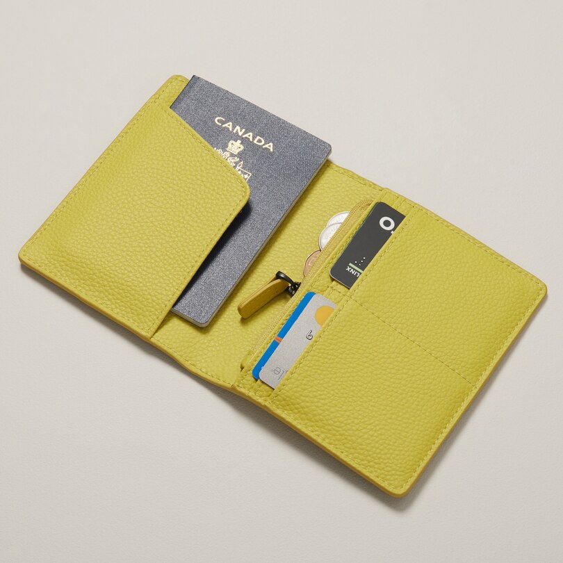 Passport Holder With Pen Loop