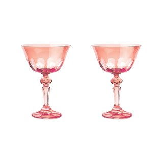Coupe en Verre Rialto, Gingembre, Ensemble de 2 image number 0