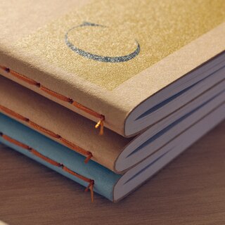 Monogram Kraft Notebooks, Set Of 3 image number 5