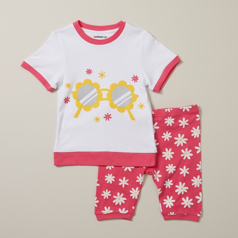 2-Piece Pajama Set, Sunglasses image number 4