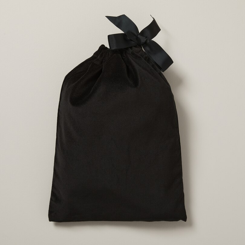 Solid Velvet Gift Bag, Large