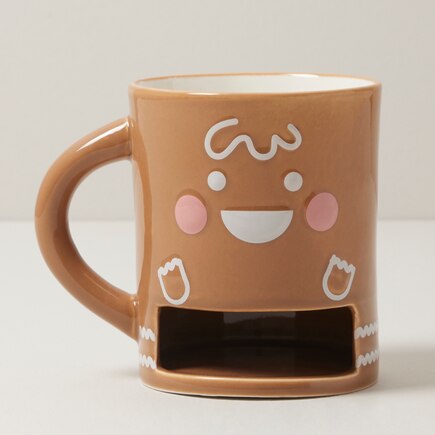 Cookie Pocket Mug, Gingerbread