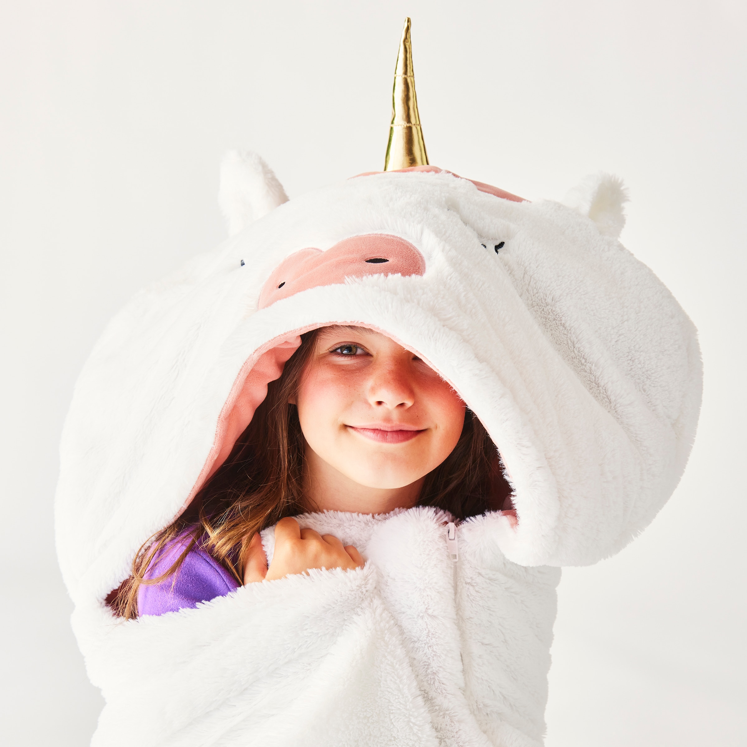 Kids unicorn shop sleeping bag