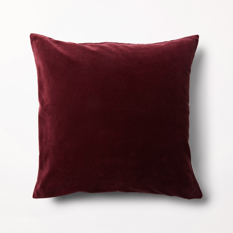 Velvet Linen Pillow Cover