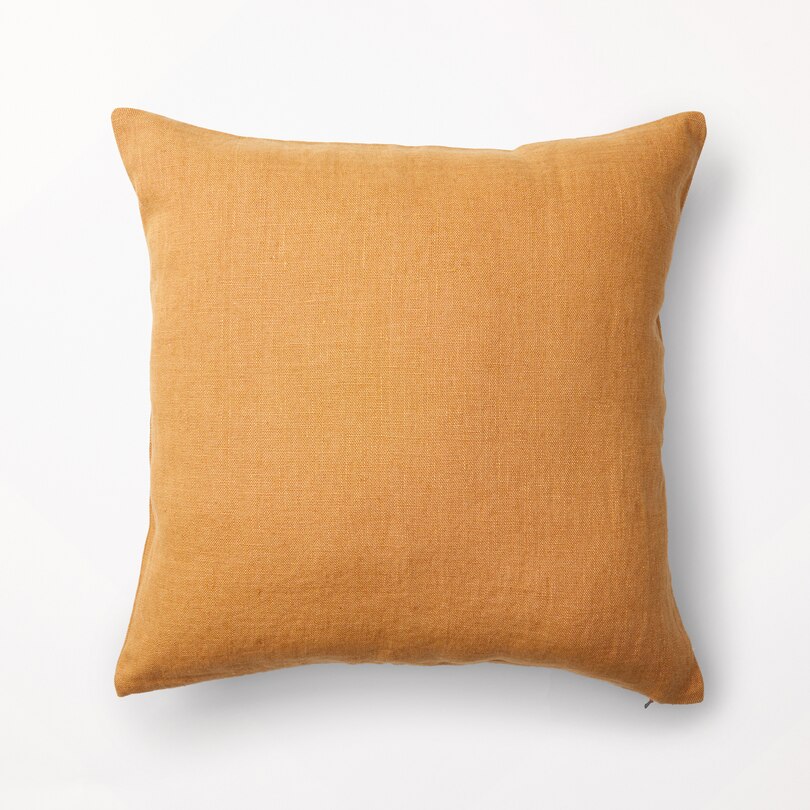 Linen Pillow Cover 20" x 20" Indigo