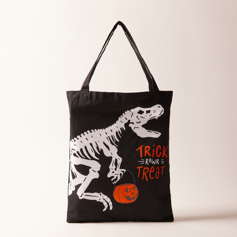 Canvas Tote Bag, Dino