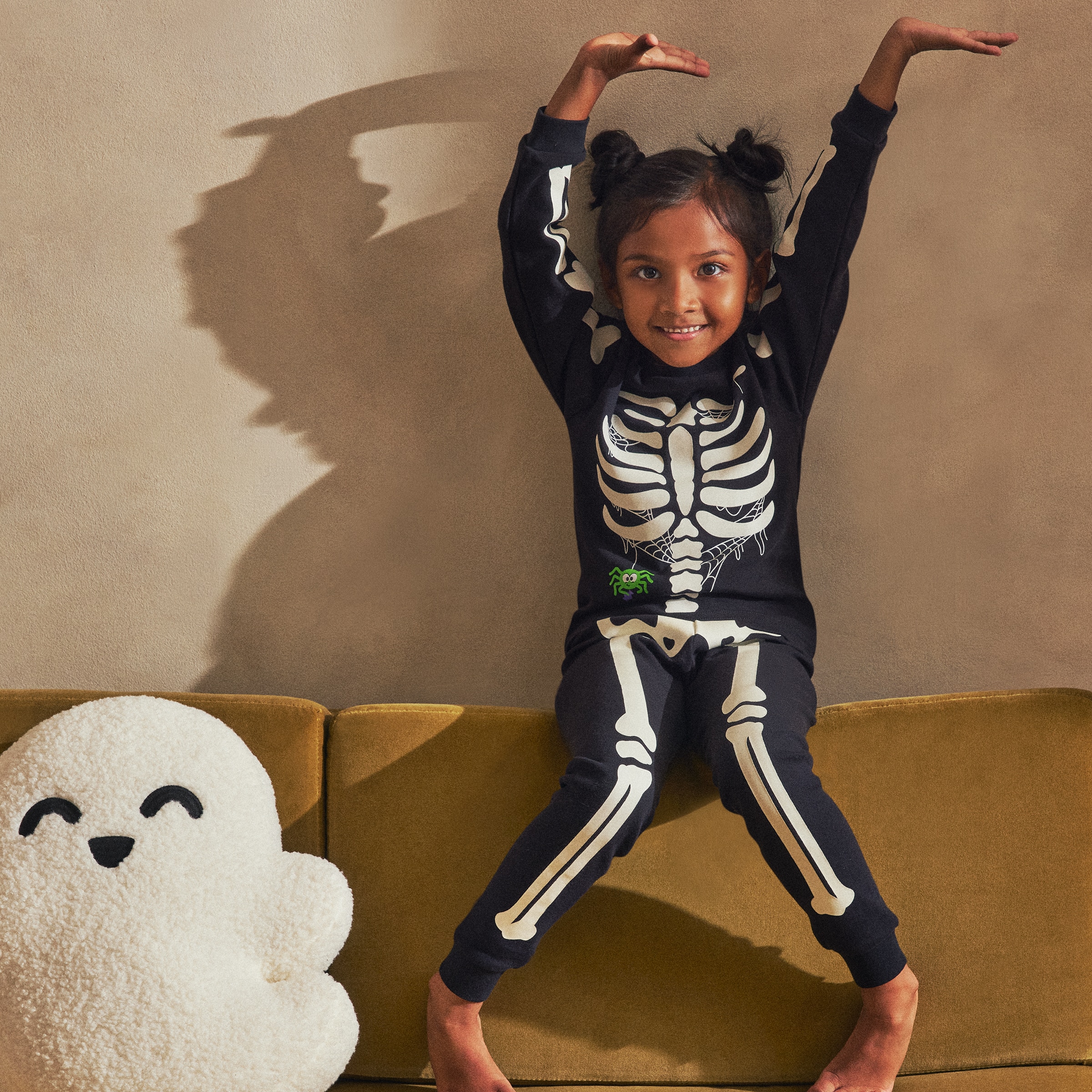 Skeleton best sale pajama set