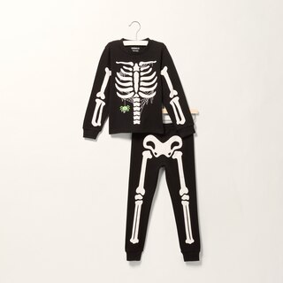 Skeleton Pajama Set, 2 Piece image number 4