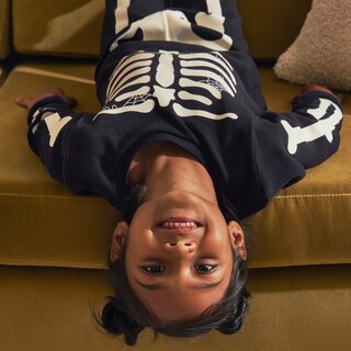Skeleton Pajama Set, 2 Piece image number 2