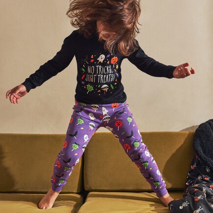 Halloween 2-Piece Pajama Set - No Tricks