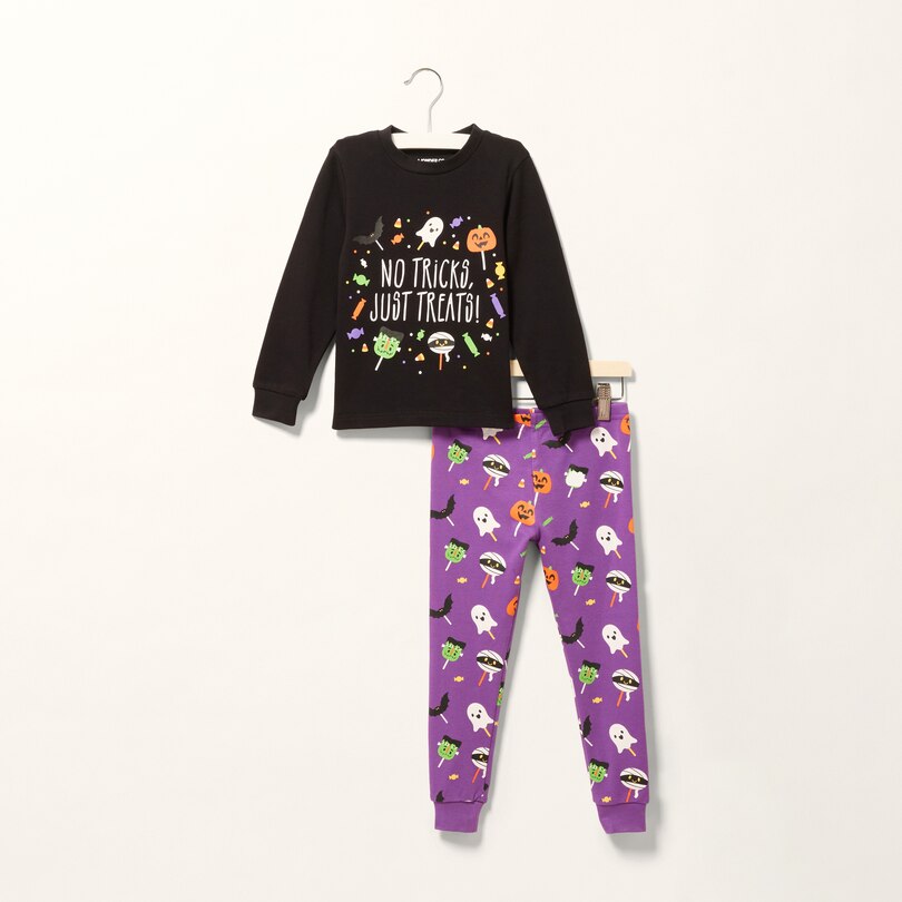 Halloween 2-Piece Pajama Set - No Tricks image number 6