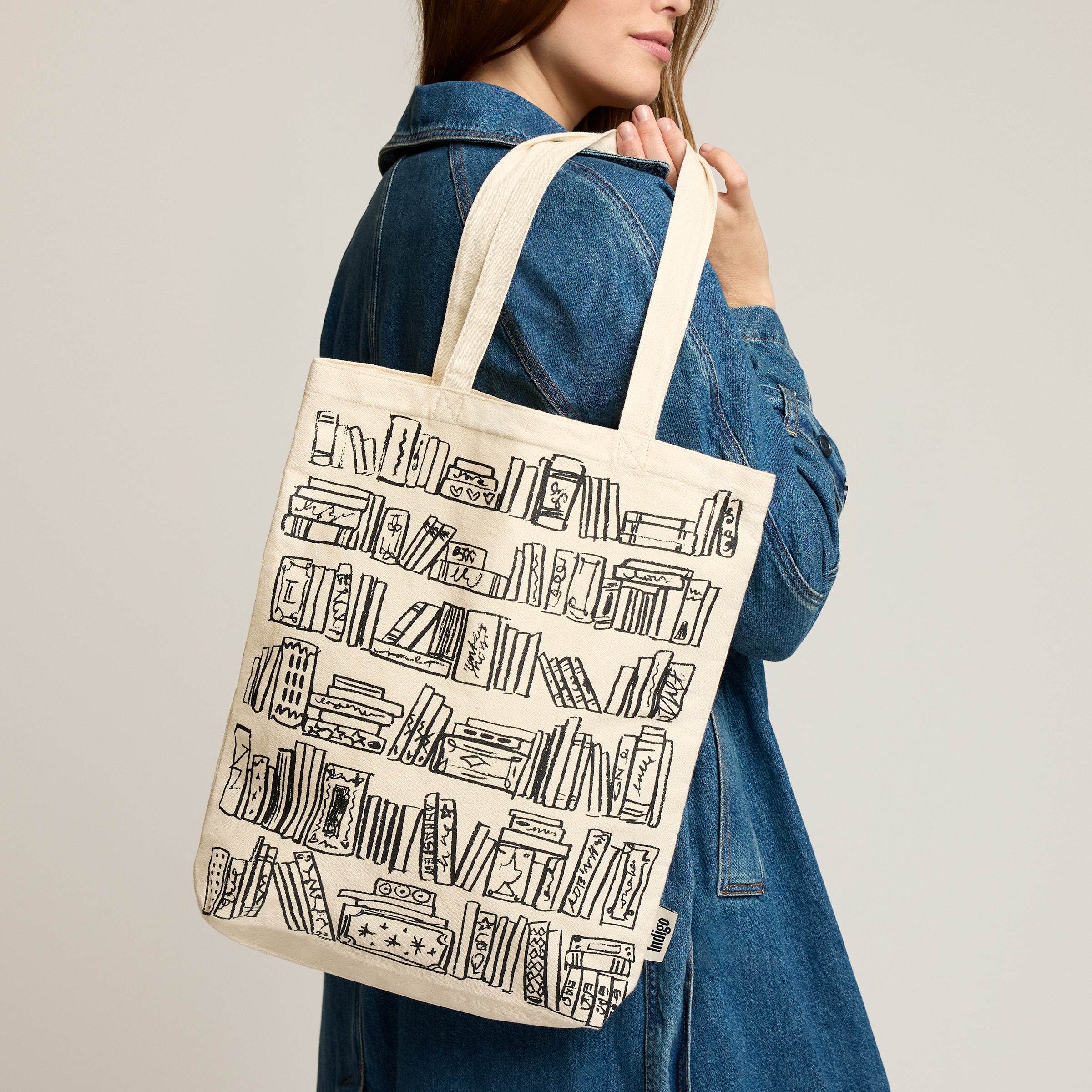 Organic canvas tote sale