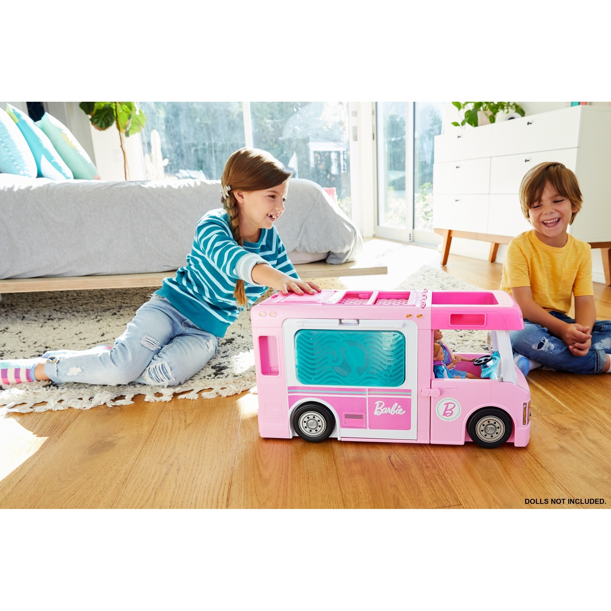 Barbie camper online vehicle