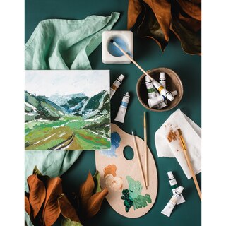 Mountain Valley Palette Knife Painting Kit image number 3