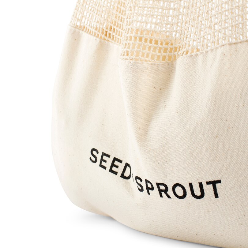 Mixed Mesh Tote Shopping Bag image number 2