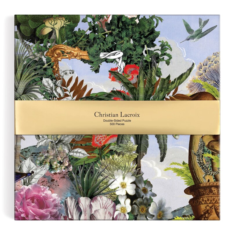 Christian Lacroix Jardin Des Reves 500 Piece Double-Sided Puzzle image number 1