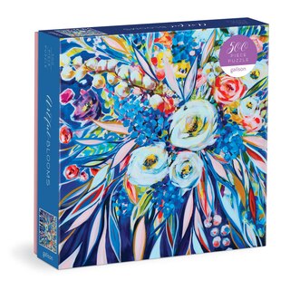 500 Piece Puzzle, Artful Blooms image number 0