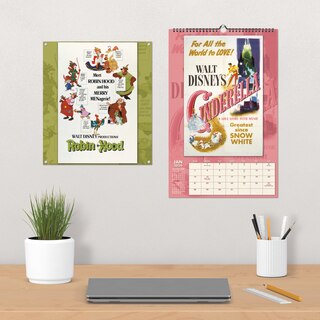 Disney Classics 2024 Oversized Wall Calendar Indigo