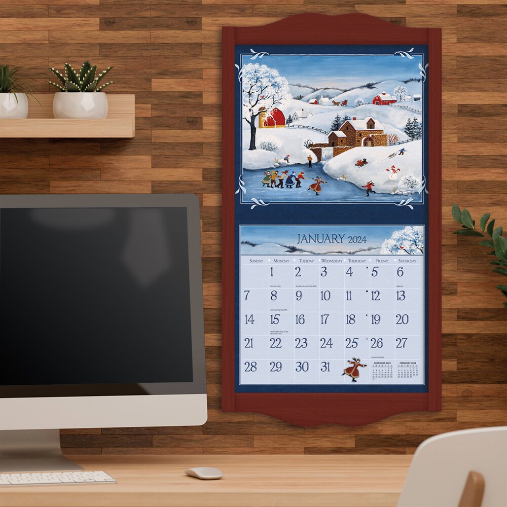 Wyman 2024 Folk Art Deluxe Lang Terry Calendar | Bramalea City Centre