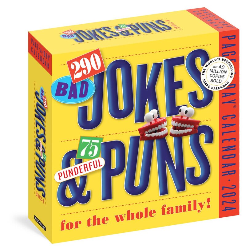 290 Bad Jokes & 75 Punderful Puns for the Whole Family PageaDay